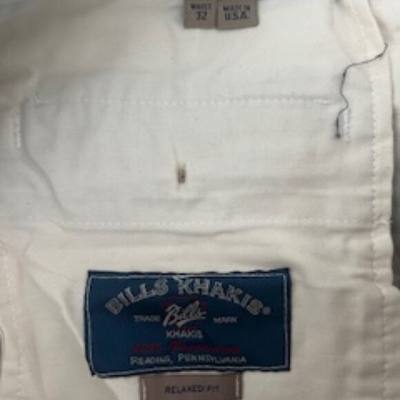 Bill's Khakis - M1- Twill - Stone - Men 32 / UNHEMMED - NEW - Picture 2 of 7